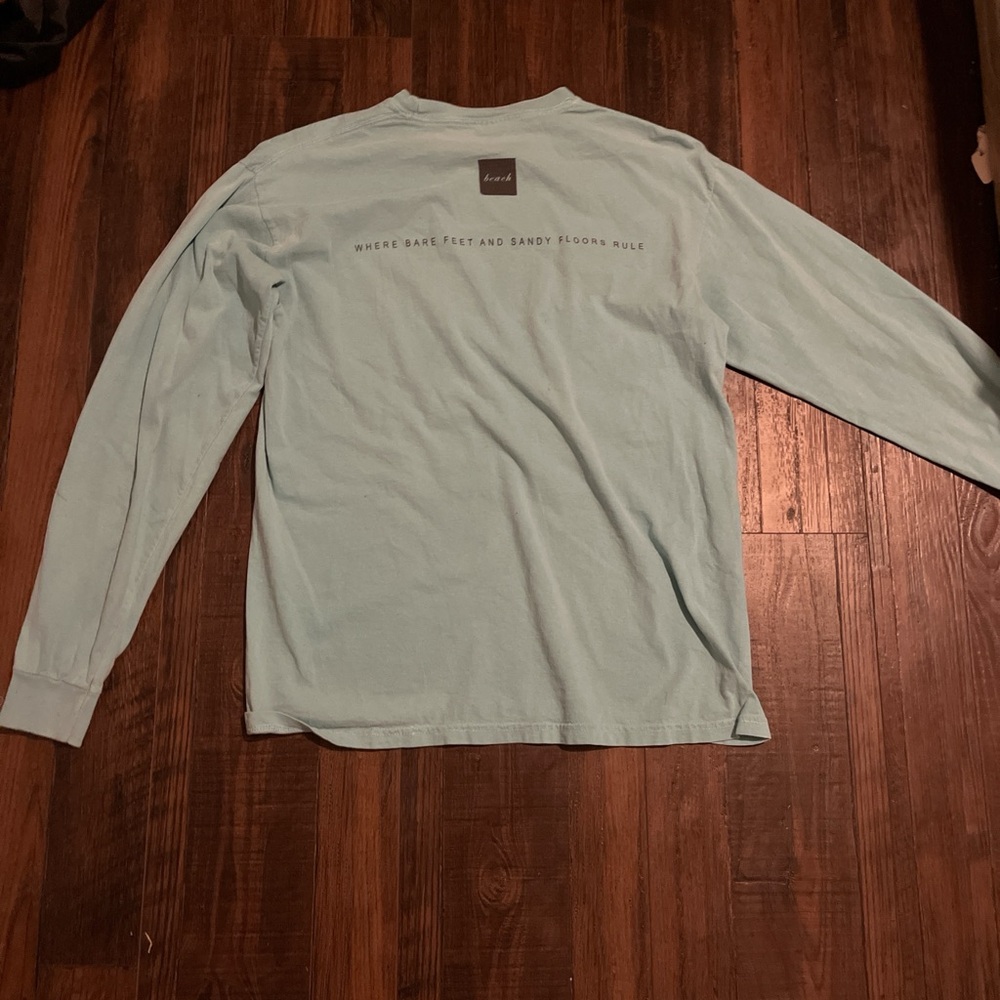 Coastal Long Sleeve Tee - Light Blue